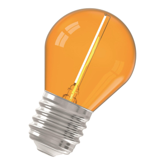 BAIL LED G45 E27 240V 1W Orange   145555 