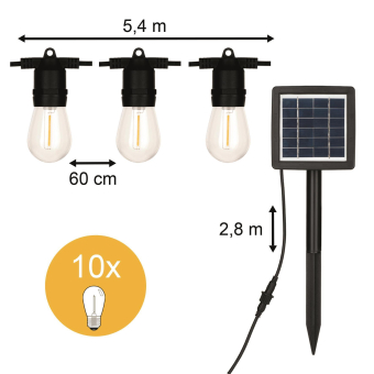 BAIL Solar Light String 5.4M      145439 