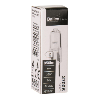 BAIL Oven GY6.35 24V 50W Clear    145660 