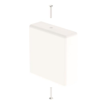 Unex Endstück reinweiß RAL9010  31360-02 