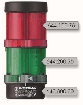 Werma Signalsäule KS71 BWM      64924004 