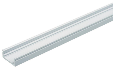 Rutec Aluprofil 17/8 weiss 2 Meter 65552 