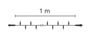 S&H LED-String Lite 20 1m 36V 0,8W 59163 