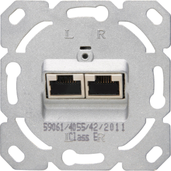 Kopp UP Einsatz CAT6 2x8       920100004 