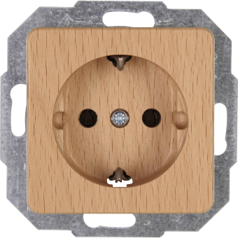 KOPP Steckdose 1f.MILbuche     914831080 