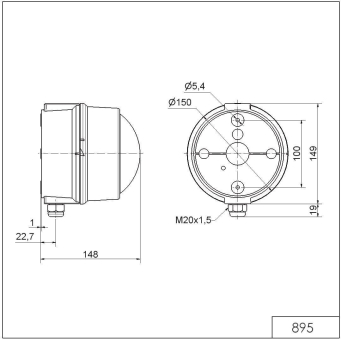 Werma Dauerleuchte BWM          89530000 
