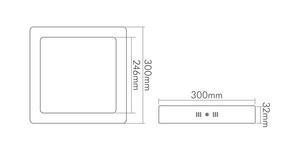 Nobile LED Panel Aufbau 300 Q 1561301045 