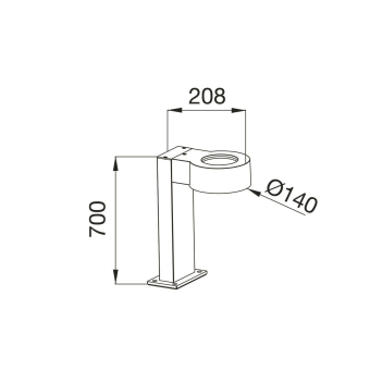GEWISS ELIA BL ST AL ON/OFF GWF2300PR830 