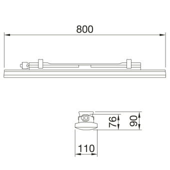 GEWISS FRleuchte LED SMART 3    GWS3118T 