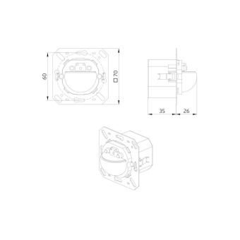 BEG      Indoor 180 DALI-SYS ohne Rahmen 