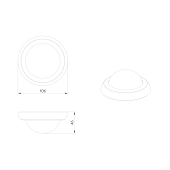 BEG 93737 Zubehör Linse PD4N-1C BEG93737 