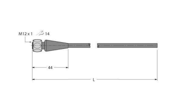 Turck Anschlussleitung RKH4.4-20/TFG 