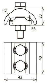 DEHN Parallelverbinder            306100 
