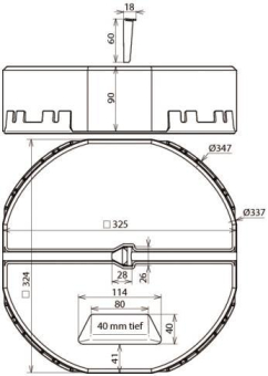 DEHN Betonsockel B55              102340 