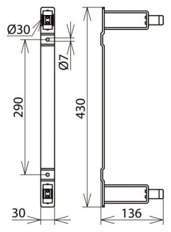 DEHN Haltevorrichtung             700007 