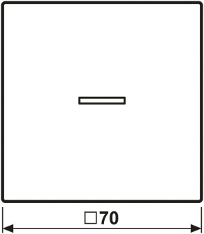 Jung JUNG HOME Taster 1fach BTLS17101SWM 