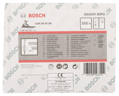Bosch 2608200022 D-Kopf  D-KOPF NAGEL 34 