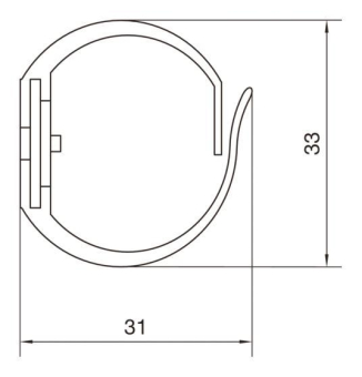 Hager Verdrahtungskanal flexibel   M5692 