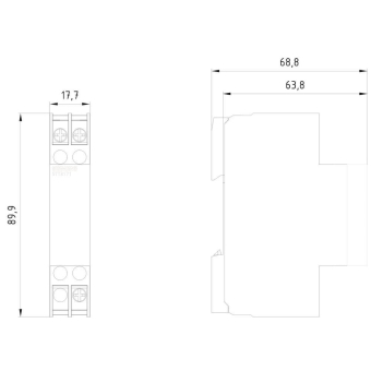 Siemens 5TT3171 Netzkoppler T55 230VAC 
