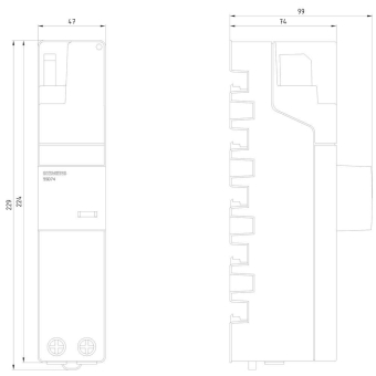 Siemens Kombi-Ableiter Typ 5SD7444-8KK11 