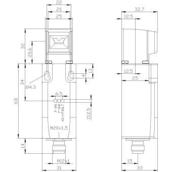 SIEM Sicherheits-     3SF1214-1QV40-1BA1 