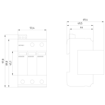 SIEM Überspannungsableiter Typ 2 