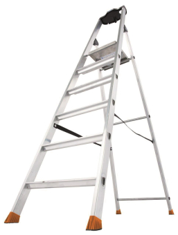 Krause Stufenstehleiter 6 Stufen 