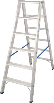 Krause Stufen-Doppelleiter Alu    124746 
