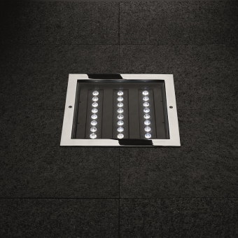 PII STEEL 34 SQUARE 24LED 26,4W   301509 