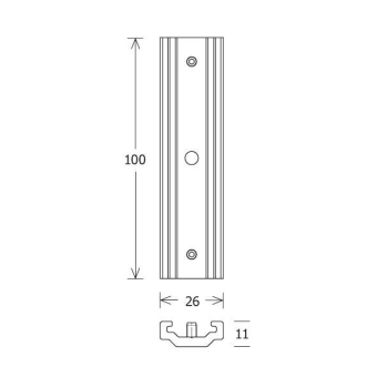 LTS ST 80/S- ST-IM/S-9000-322-LA schwarz 