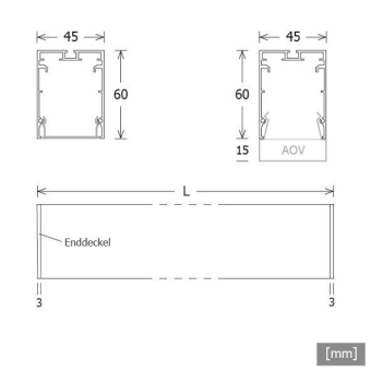 LTS Anbau-&    LK-P 045.001 APB/... weiß 