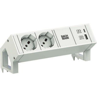 Bachmann DESK2 2xP40 1xUSB A/C  902.3225 