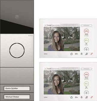 GIRA 2432920 Zweifamilienhaus-Paket 