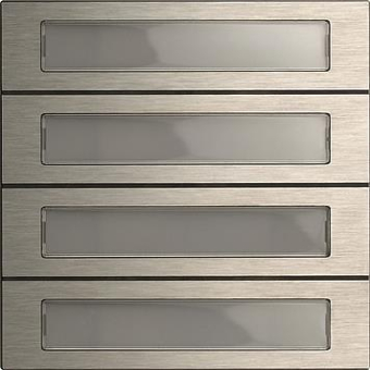 GIRA 5534914 Ruftastenmodul 4fach 