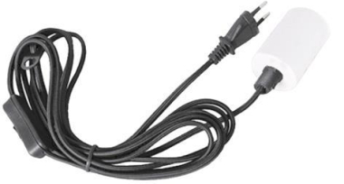 S&H Textilkabel 3,5m m.E27 Fassung 88893 