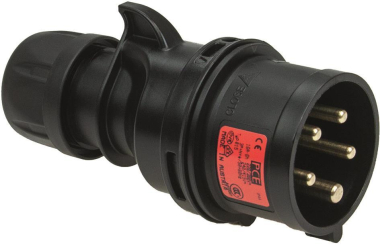 ABL CEE Stecker schwarz IP44 16A S31S20B 