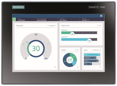 Siemens SIMATIC HMI   6AV2123-3MB32-0AW0 