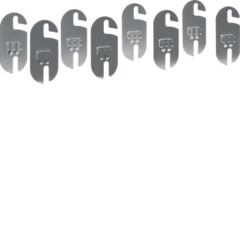 Hager 8xTrennwandaufnahme       FWKPZ001 