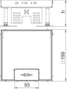 OBO RKSN2 4 VS 25 Quadratische Kassette 