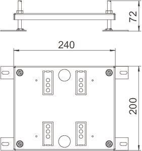 OBO HE60 UDHOME4 Höhenerweiterung 