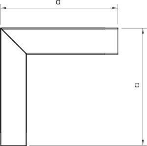 OBO LKM F40060RW Flachwinkel m.Oberteil 