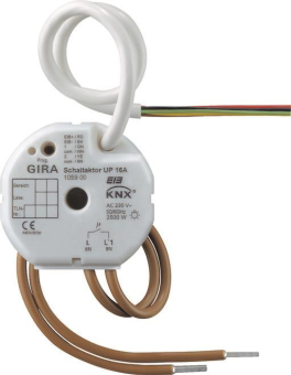 GIRA 105900 Schaltaktor 1-fach 16A UP 
