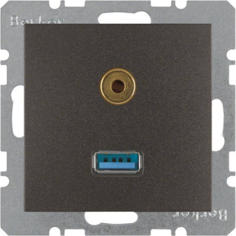 Berker USB/3,5mm Audio        3315391606 