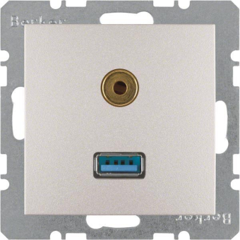 Berker USB/3,5mm Audio        3315391404 