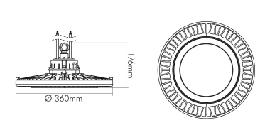 Nobile LED High Bay 160W 840  1743221611 
