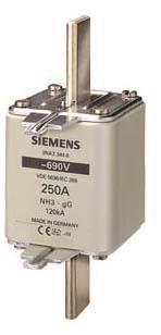 Siemens 3NA33656 NH3 500A      3NA3365-6 