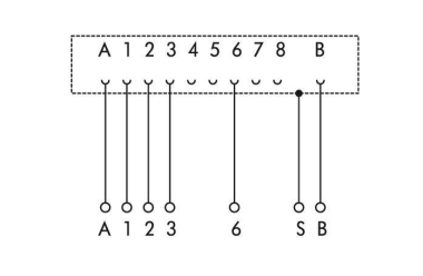 WAGO 289-178 Übergabemodul,RJ-45,mit 