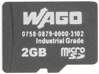 WAGO 758-879/000-3102 Speicherkarte SD 