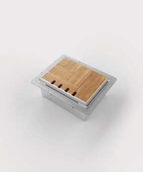 BS Bodensteckdose 8904H 3x     8904H-2-0 