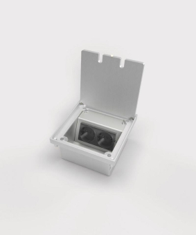 BS Bodensteckdose 8302A 2x     8302A-1-3 